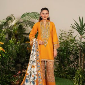 EMB SHIRT + FLAAPPER + SHAWL